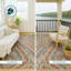 Tapis Ceajay ACN3071 Ikat lavable à la machine pour intérieur/extérieur-245016405-245016406