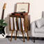Wooden Record Stand With 4 Cabinets, Mid-Century Vinyl Record