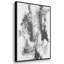 Graphite abstrait I, reproduction encadrée sur toile 3 pièces-91887578-91887575