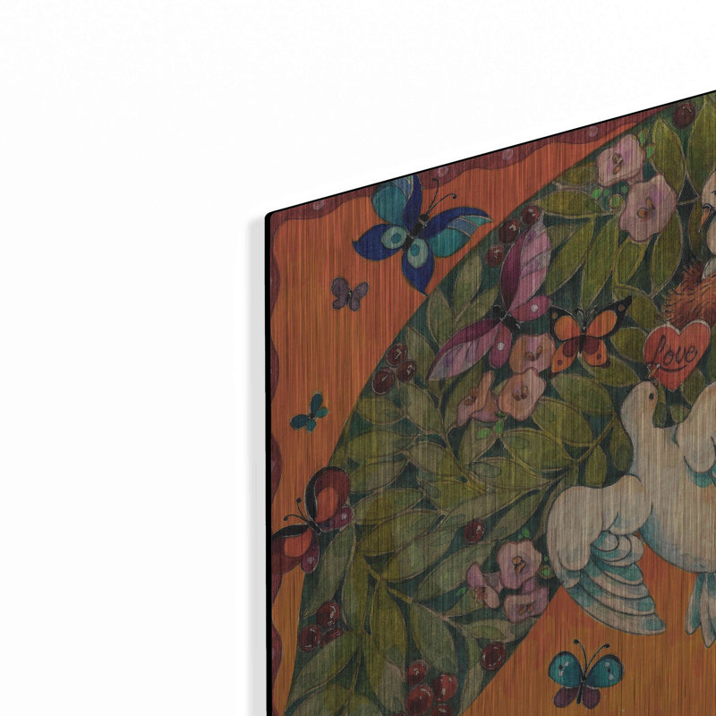 «Bird Valentine» par David Galchutt, H 12 po x l 24 po