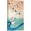 Cranes Flying by Ando Hiroshige - Wrapped Canvas Print-1392770747