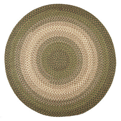 Tapis géométrique tressé à la main Deserie