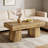 Spacious Wooden Coffee Table with Sturdy Design