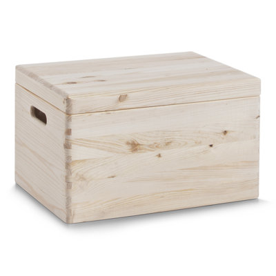 Box aus Massivholz und Holzwerkstoff