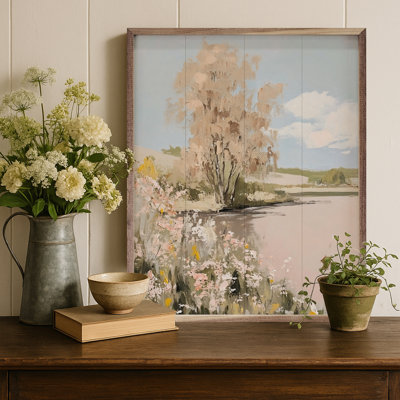 Pink Kissed Scenic By Franklyn Gregory
