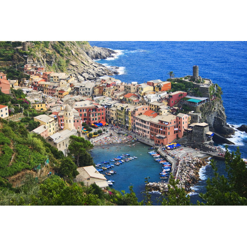 Vernazza par Wekwek, H 8 po x l 12 po