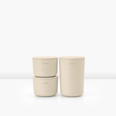 3- Piece Brabantia Renew Storage Pots