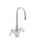 M-Dura Single Hole Faucet with Gooseneck Spout and Double Lever Handle