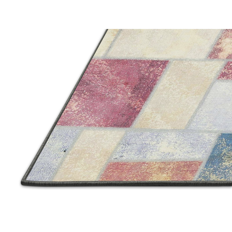 Abstract Indoor Rug, Rectangle 8' x 12'