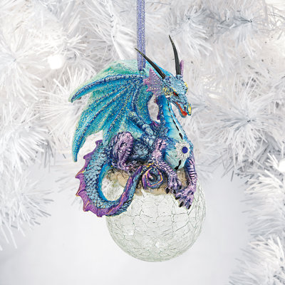 12.7cm Handmade Resin Animals Hanging Figurine Ornament