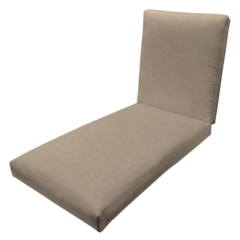 Coussin de chaise longue Sunbrella, Beige