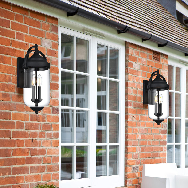 Cloverdales Wall Light, Matte Black