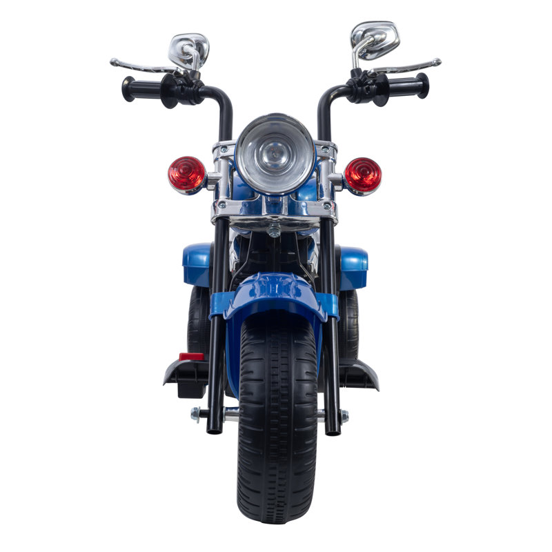 Moto de style hachoir, Bleu
