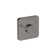 Modern 1-Handle 5" Wide Diverter Valve Trim Only with Diverter