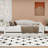 Upholstered Daybed with Trundle and USB-1924860590