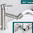 Bathroom Sink Faucet , 2 Mode Function Choice, 360 Rotating Aerator, Stainless Steel Nickel For Bathroom, Fine-124241795
