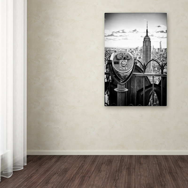 Art mural sur toile tendue - «Manhattan» par Philippe Hugonnard pour décoration de salon, de chambre à coucher ou de bureau - 12 x 19
