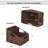 Wicker Storage Baskets, Waterproof Wicker Basket With Handles, Trapezoid Woven Storage Bins For Organizing, Decorative Wicker Basket, 2-Pack-1840369738