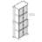 72.4" Tall Storage Cabinet Tall Storage Cabinet With 8 Doors And 4 Shelves-503744217