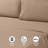 Martex 225 Thread Count Bed Sheets Light Weight, Soft Breathable Sheets, Brushed Cotton Rich Blend, Secure Fit, Wrinkle Resistant, Durable, Easy Care & Comfy Sheets-546490913-656003028