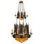 Rustic Lodge 17 - Light Chandelier