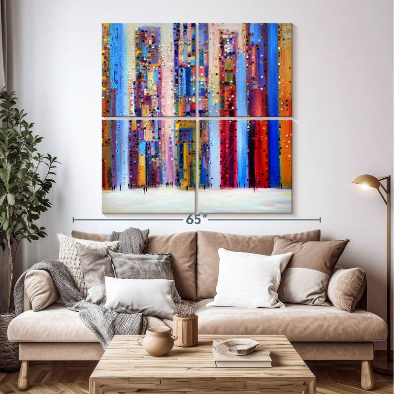 Avery Light Skyline, 50" H x 50" W