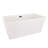 51.2'' x 27.6'' Freestanding Soaking Acrylic Bathtub