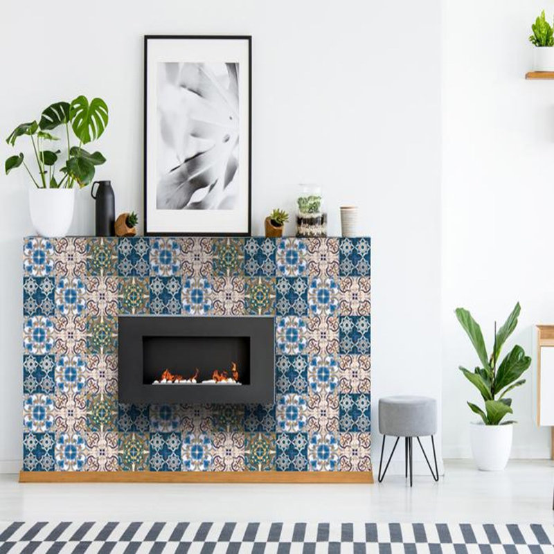 Carrelage mosaïque en vinyle Agean, H 6 po x l 6 po x P 0,1 po