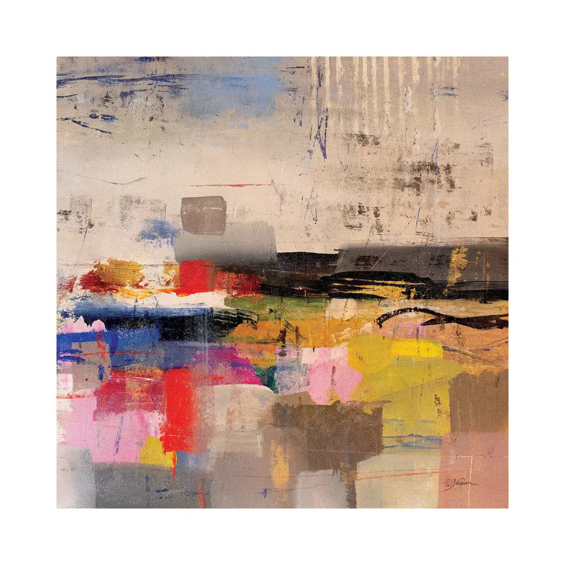 Float by Julian Spencer - Wrapped Canvas Painting, 66.04 cm H x 66.04 cm W x 1.91 cm D