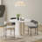 White Round Sintered Stone Dining table-119542166