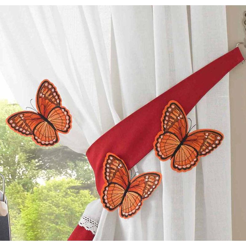 Jansen Tailored Kitchen Curtain, 117cm W x 137cm L