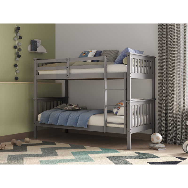 Single (3') Bunk Bed, Grey