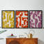 Espacio I  -Custom Framed  Wrapped Gallery Canvas - 3 Pieces-792169430-792169428