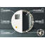Huldar Glass Flat Wall Mirror