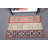 Small Vintage Turkish Green Rug Ideal for Gifts Featuring Patchwork Design Suited for Modern Bathroom Decor
