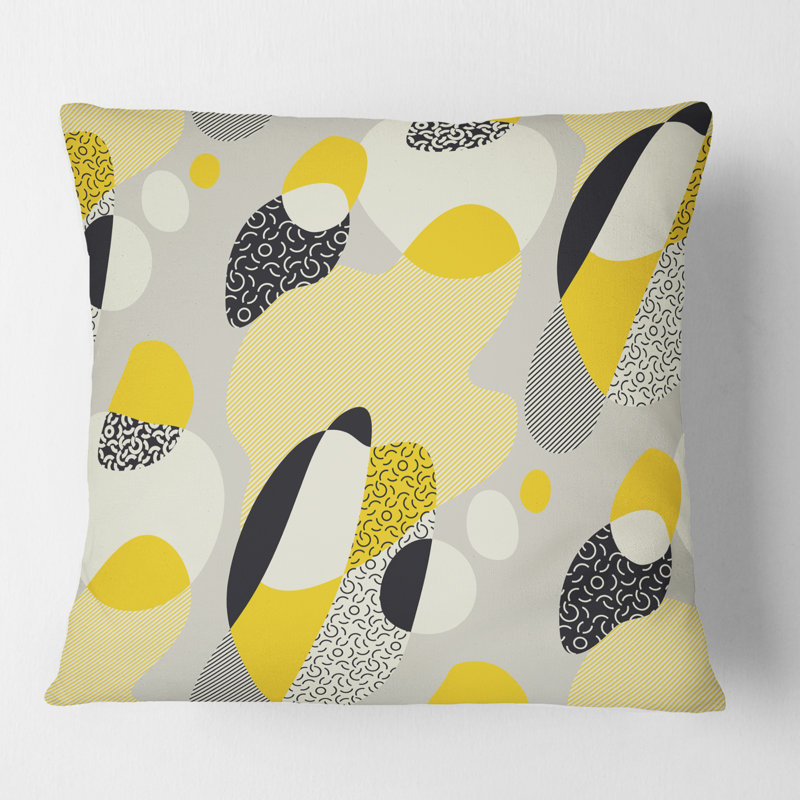 Design Pattern V Pillow, 18" x 18"