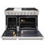 Cuisinière à gaz 48 po avec 6 brûleurs et 1 plaque chauffante Kostch, four double 4,6 et 2,2 pi³-93656135-129155688