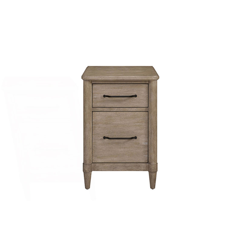 2 Drawer Filing Cabinet, Living Room Cabinet, Sand