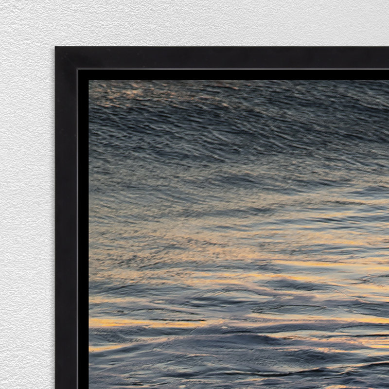 Sunkissed Shore Break II Print by Addison Jones, Glass Coat