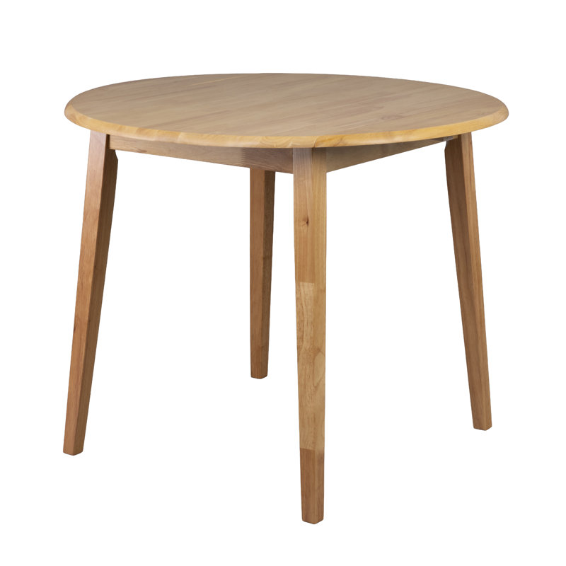 Bowerbank Extendable Round Solid Wood Dining Table