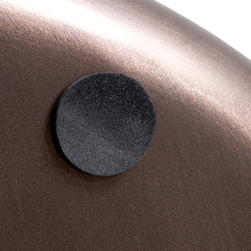 Plateau de service Hensley, Bronze, H 1,3 po x l 16,1 po x P 16,1 po