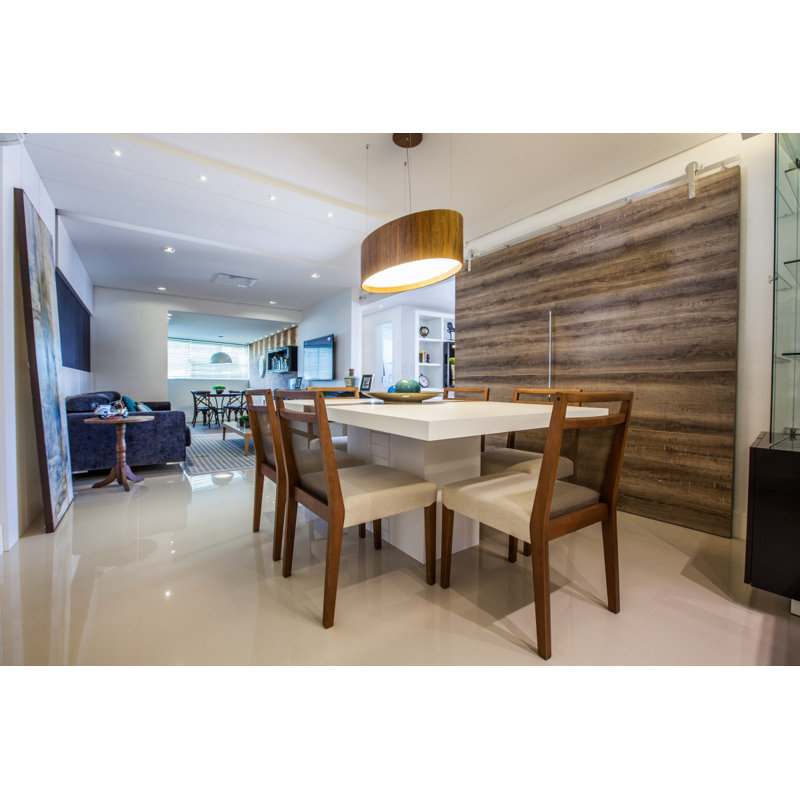 1 - Light LED Pendant, Organic White