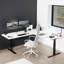 Bureau électrique en L 67 po x 60 po, série 3E6B-93981950