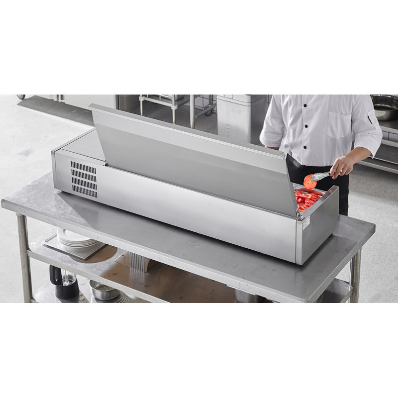 VEVOR Prep Refrigerator - 58.27''
