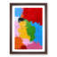 Blocks of Colour in Abstract - Picture Frame Painting Print-55686999-55687001
