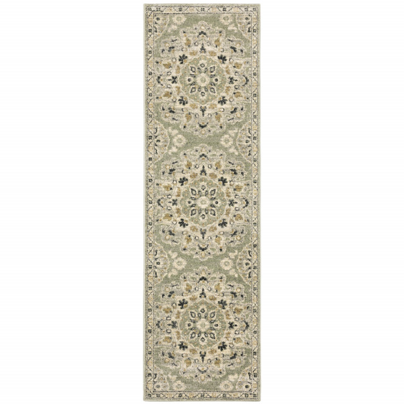 Caryll Floral Rug, Runner 2'3" x 7'7"