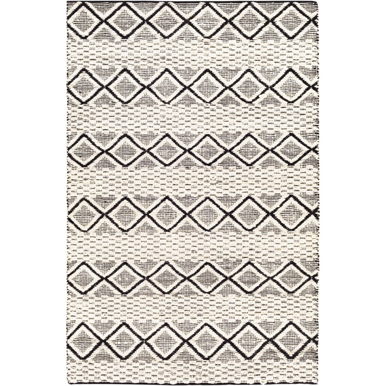 Khemraj Wool Geometric Indoor Rug