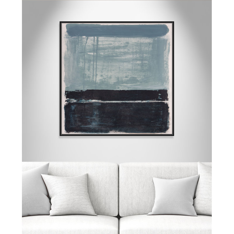 «Coastal Delight II», reproduction carrée par Casa Fine Arts, Noir, H 37,5 po x l 37,5 po