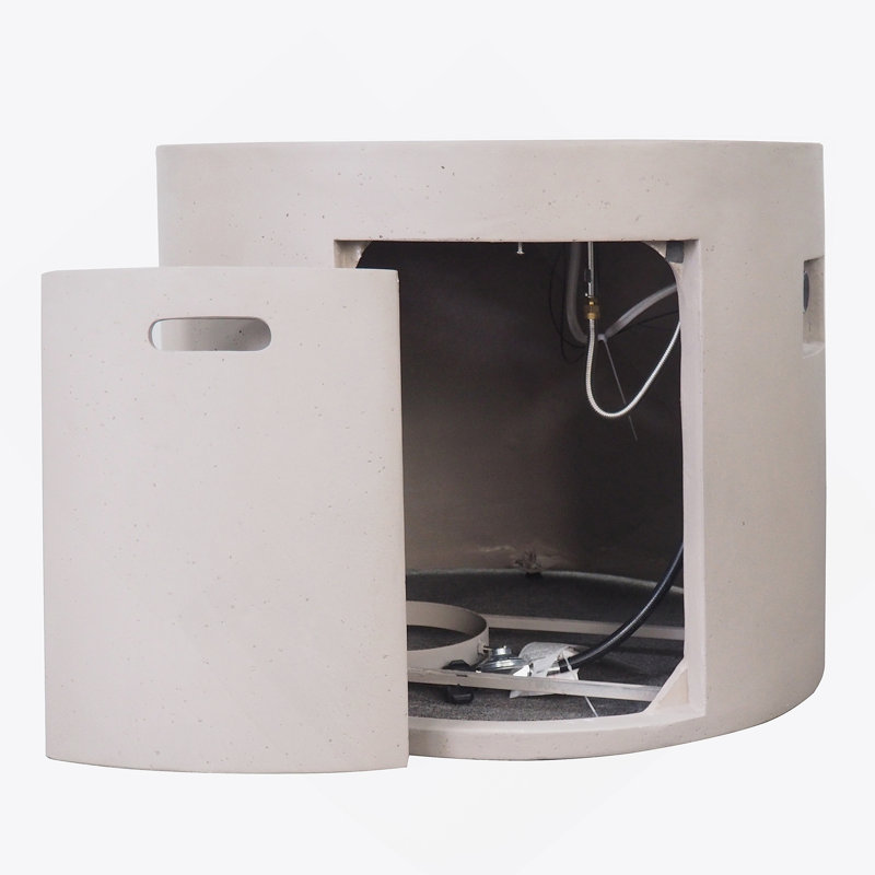 Foyer d'extérieur 31 po - 40 000 BTU, Gris clair