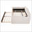 Upholstered Daybed With Storage Armrests, Trundle, And Integrated Bluetooth Audio System For Modern Comfort-901730650